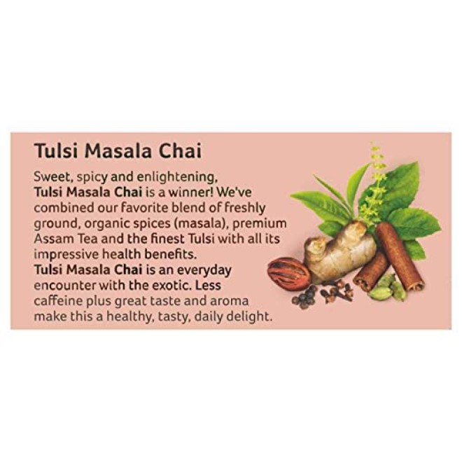 Tulsi Masala Chai (25n infusion bags)