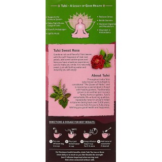 Tulsi Sweet Rose (25n Infusion Bags)