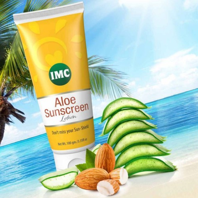 Aloe Sunscreen Lotion   - SPF-40  100ml