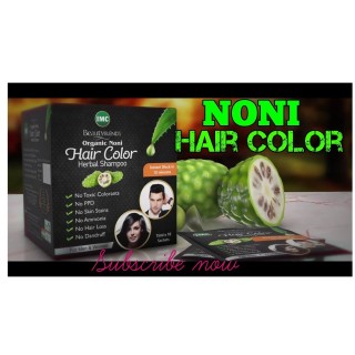 Organic Noni Hair Color Shampoo (4 sachets)