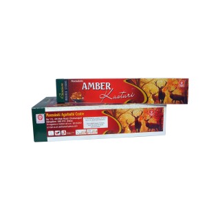 Amber Kasturi Natural Perfumed Agarbatti   (Incense Sticks)