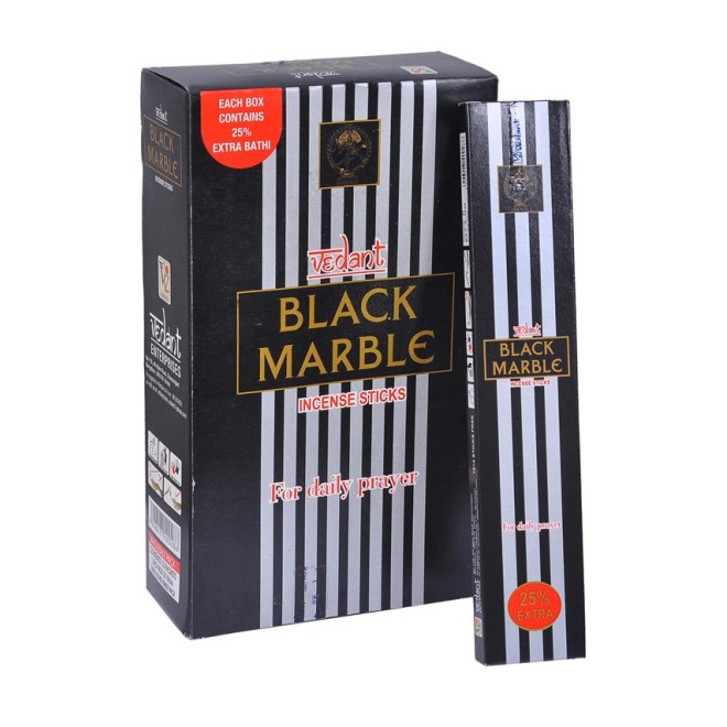 Black Marble Natural Perfumed Agarbatti (Incense Sticks)	