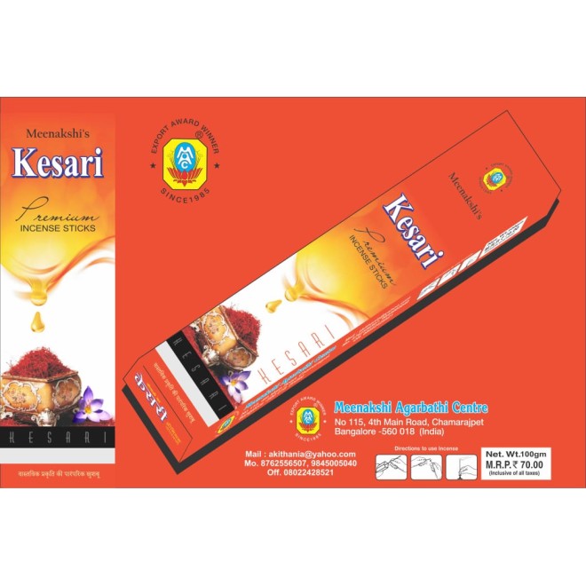 Kesari Economy Natural Perfumed Agarbatti   (Incense Sticks)