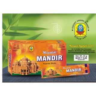 MANDIR Natural Perfumed Agarbatti   (Incense Sticks)