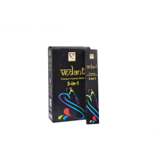 Vedant 3 in 1 Natural Perfumed Agarbatti   (Incense Sticks)