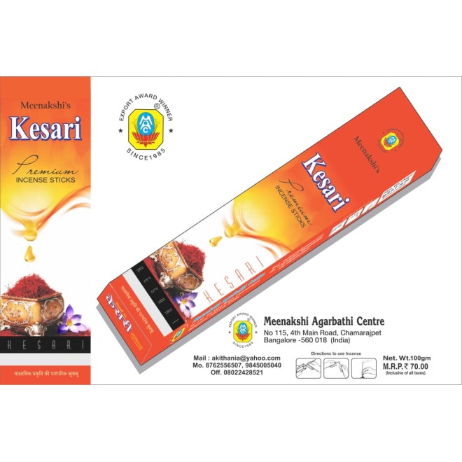 Kesari Economy Natural Perfumed Agarbatti   (Incense Sticks)