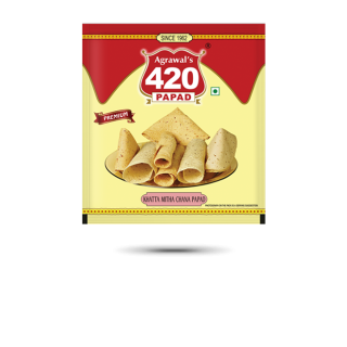 Agarwal's 420 Khata Mitha Chana Papad (400 g)