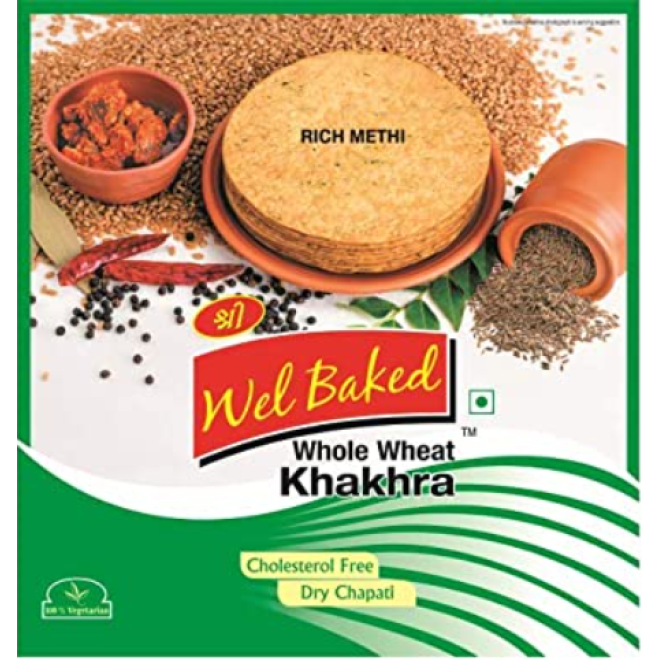 Shree Welbaked Khakhra (Rich Methi)