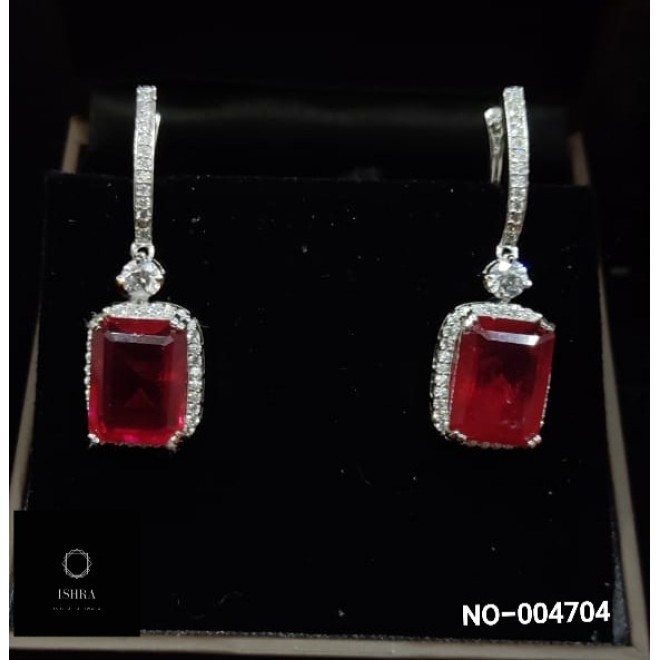 Bali Style Ruby Swarovski Hanging