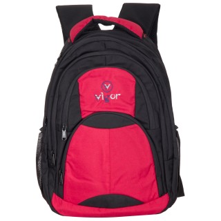 Medium 25 L Backpack A SHAPE  (Red, Black)