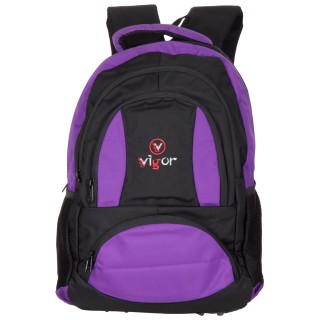 Medium 30 L Backpack DOUBLE CURVE  (Purple, Black)