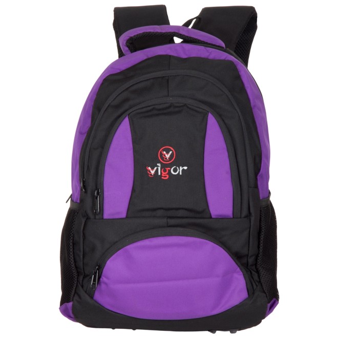 Medium 30 L Backpack DOUBLE CURVE  (Purple, Black)