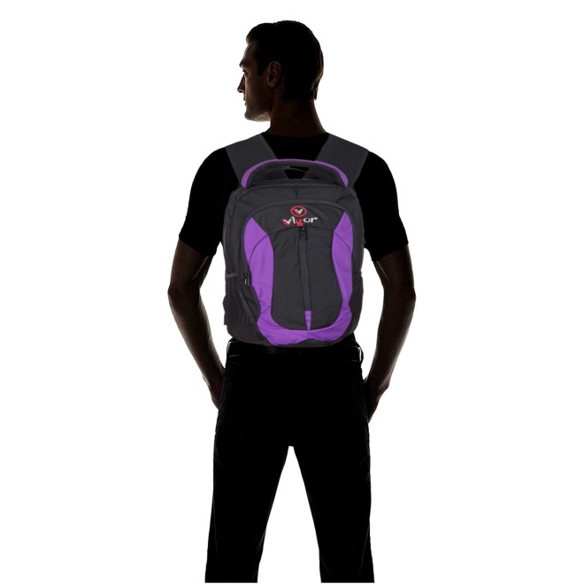 Medium 30 L Backpack M-27  (Purple, Black)